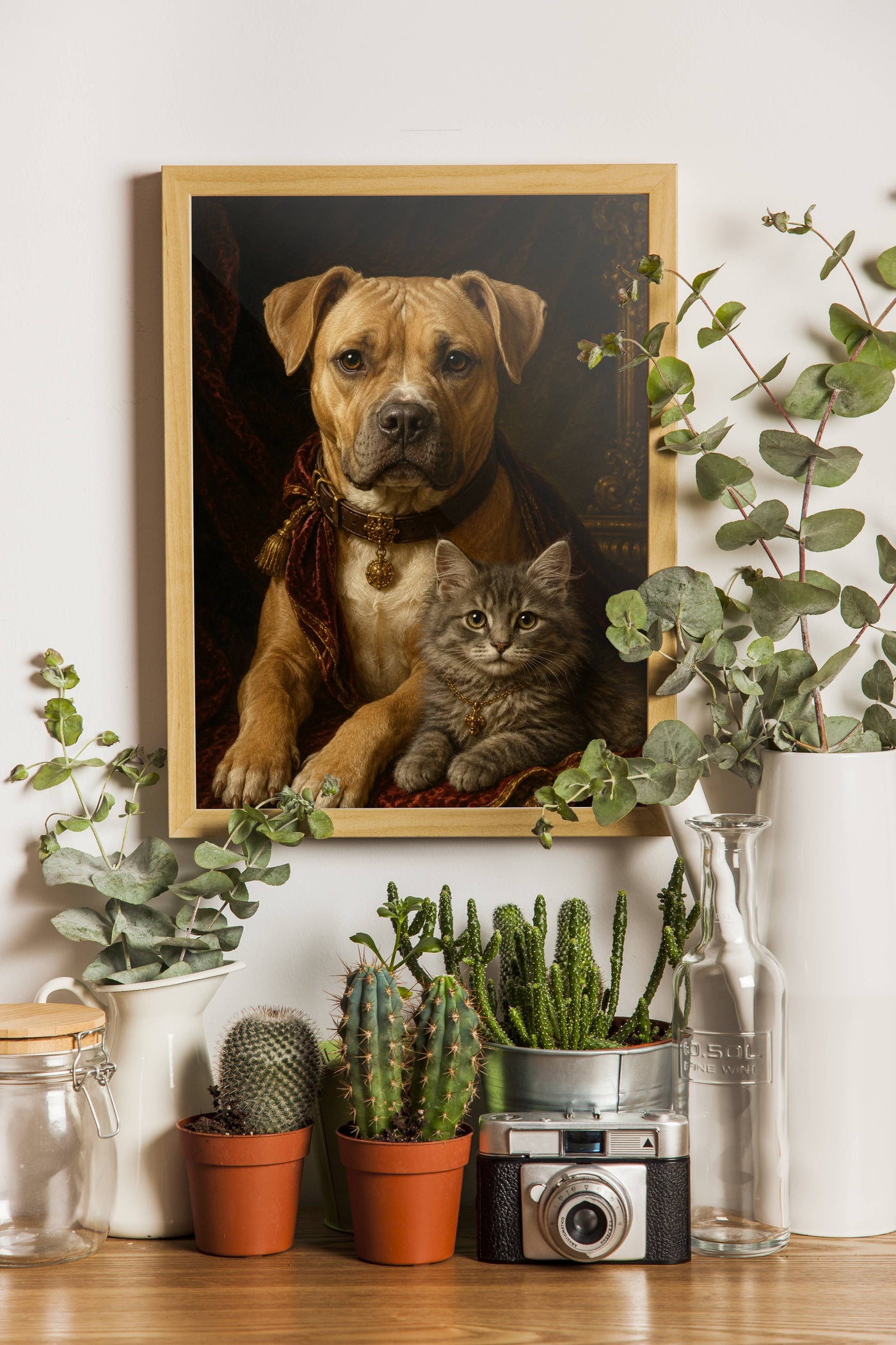 Affiche Animaux Baroque personnalisee