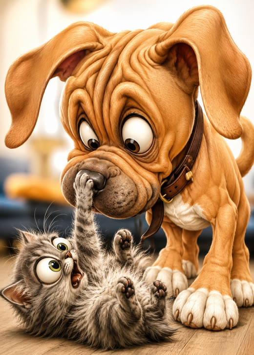 Affiche Animaux Caricature