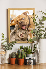 Affiche Animaux Comique - Grimace - décor