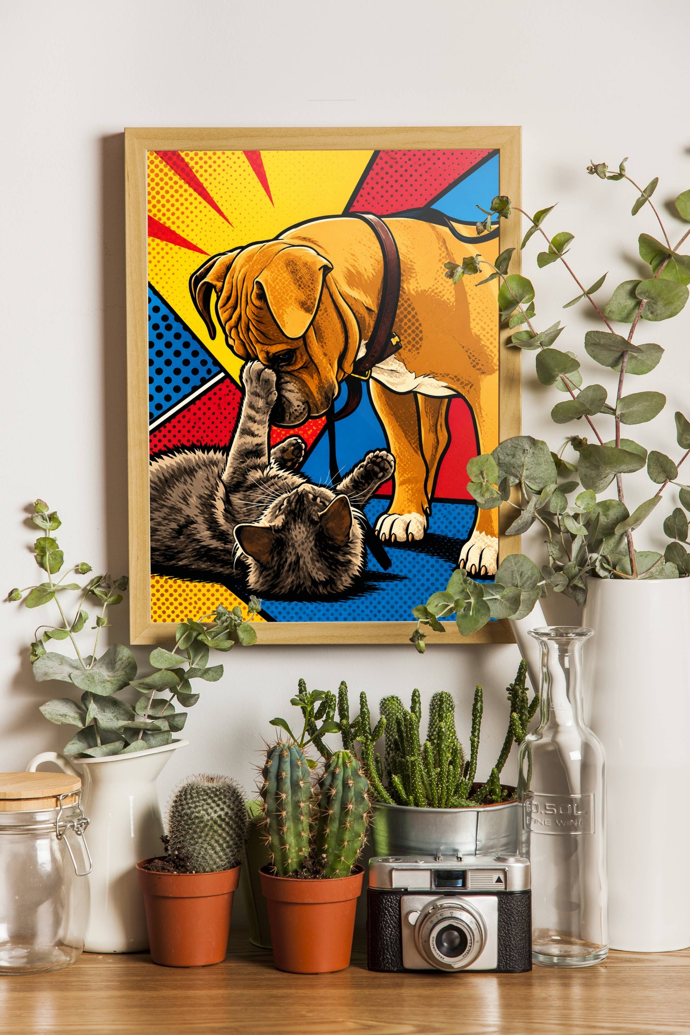 Affiche Animaux Pop art personnalisee