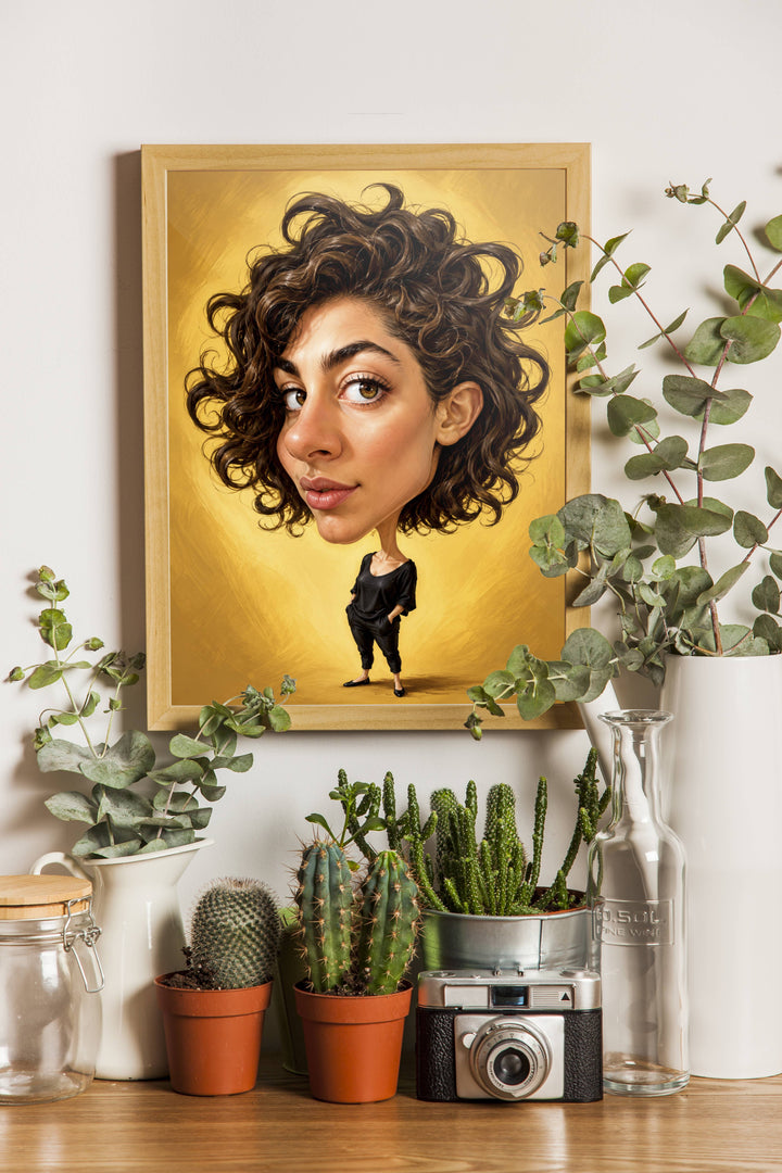 Portrait drôle