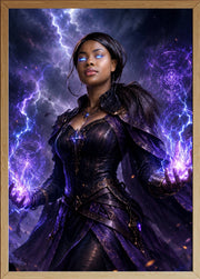 Affiche maman Super sorciere electrique