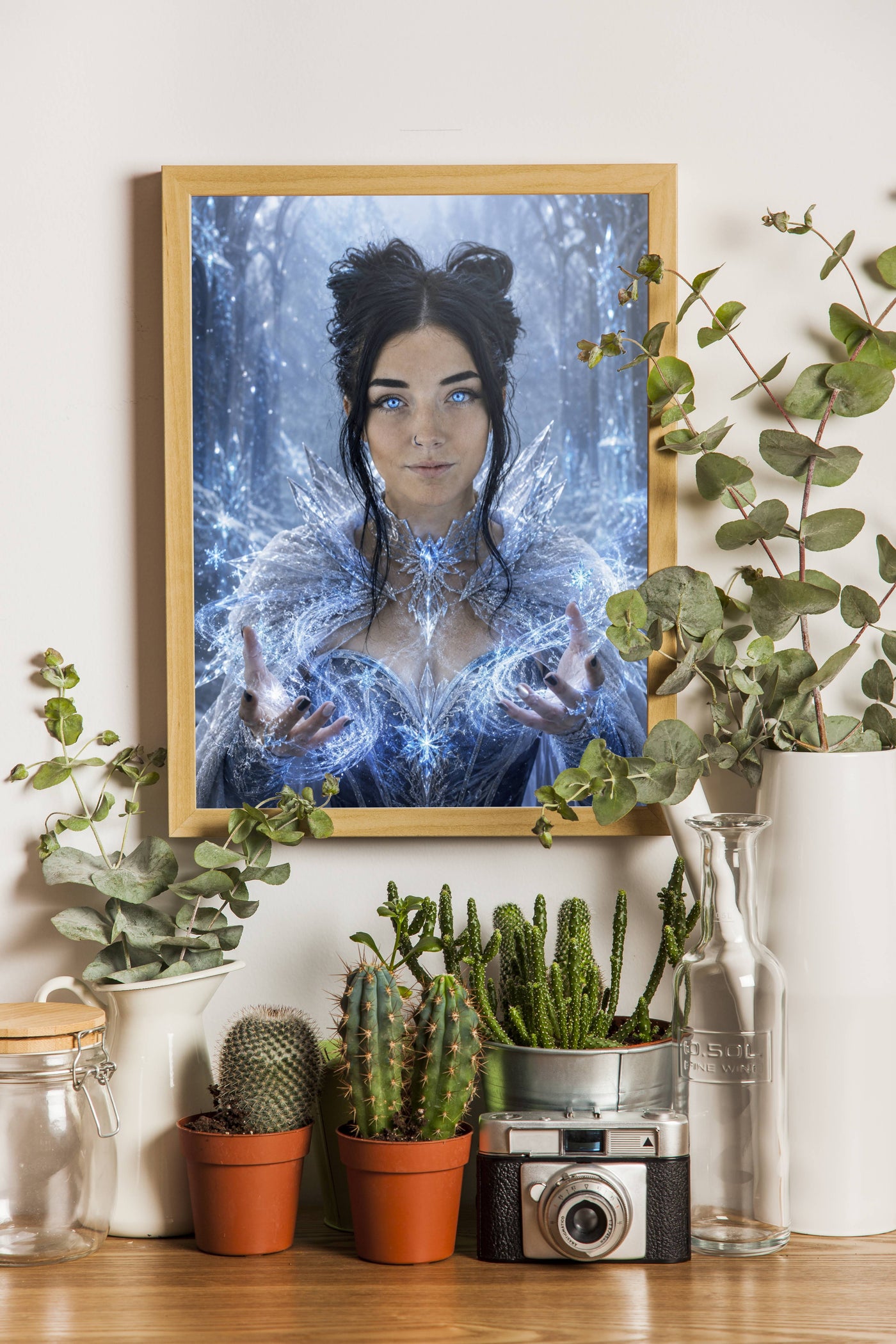 Affiche maman Super sorciere glace - apercu