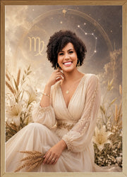 Affiche maman Vierge personnalisee