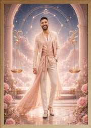 Affiche Homme Zodiac Balance personnalisée - aperçu
