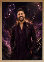 Affiche Homme Zodiac Scorpion personnalisée - aperçu