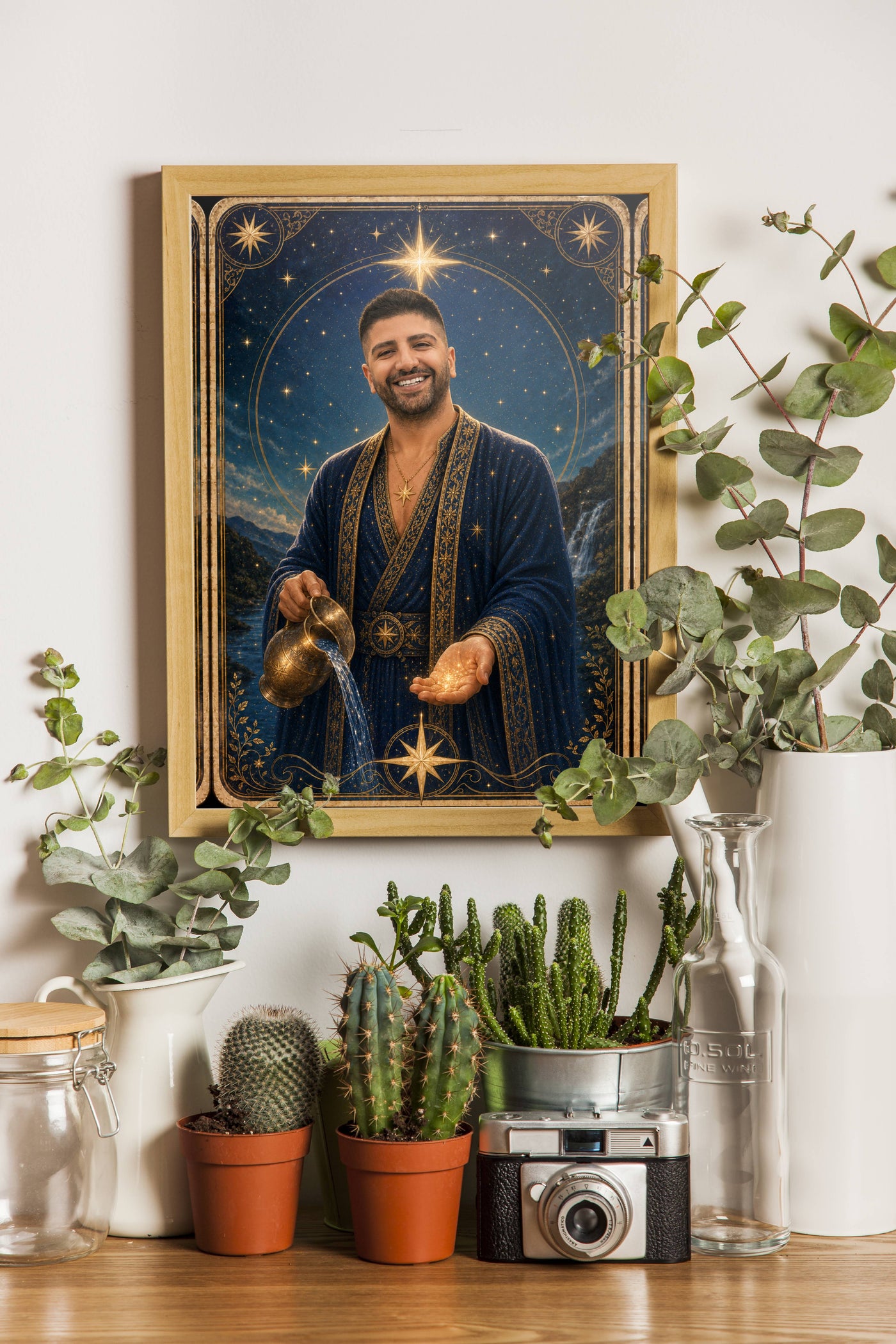Affiche homme Oracle famille - decor