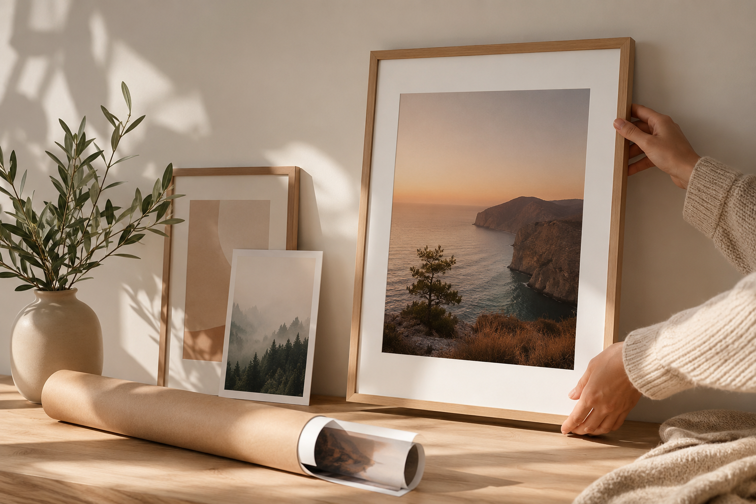 Reliqua personalized poster mockup