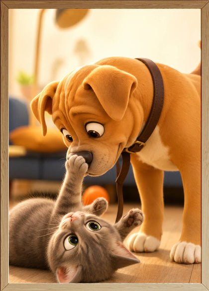Affiche Animaux Cartoon