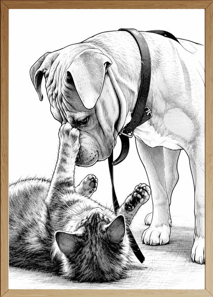 Affiche Animaux Manga