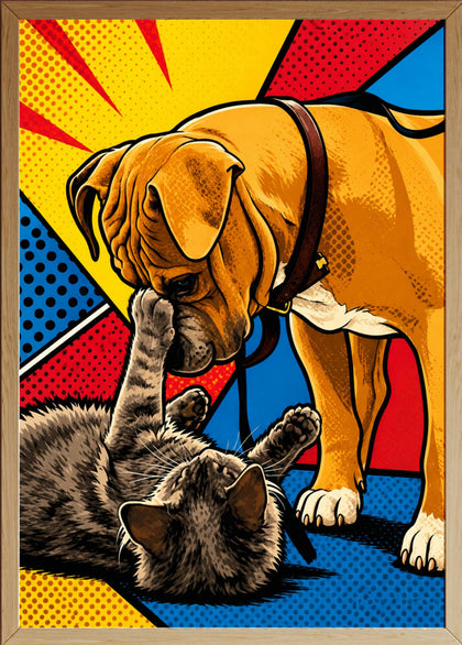 Affiche Animaux Pop art