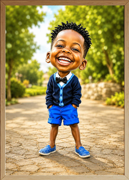 Affiche Enfant Caricature