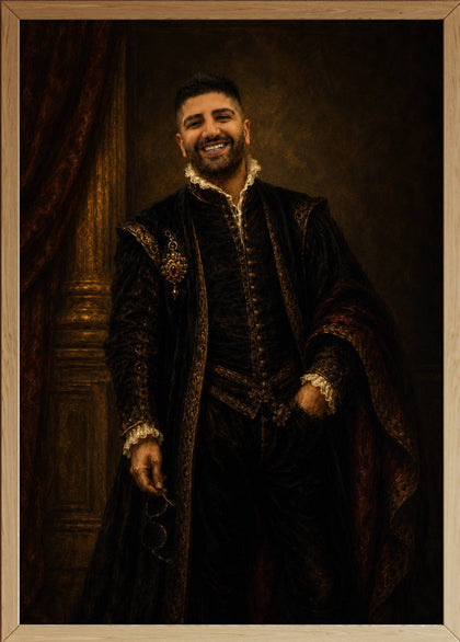 Affiche Homme Baroque
